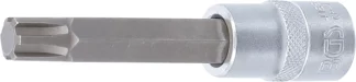 Douilles à embouts | longueur 100 mm | 12,5 mm (1/2") | profil cannelé (pour RIBE) M12