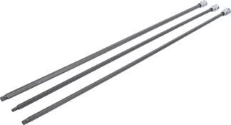 Jeu de douilles à embouts | longueur 800 mm | 12,5 mm (1/2") | polygone femelle (pour XZN) | pour VAG | 3 pièces