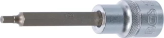 Douille à embouts, longueur 100 mm, 12,5 mm (1/2") | six pans intérieurs 4 mm