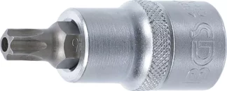 Douille à embouts | 12,5 mm (1/2") | profil T (pour Torx) avec perçage T45
