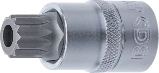 Douille à embouts | 12,5 mm (1/2") | denture multiple intérieure (pour XZN) avec perçage M16