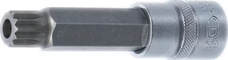 Douille à embouts | longueur 100 mm | 12,5 mm (1/2") | denture multiple intérieure (pour XZN) avec perçage M16