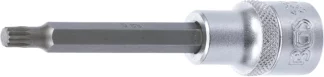 Douille à embouts | longueur 100 mm | 12,5 mm (1/2") | denture multiple intérieure (pour XZN) M6