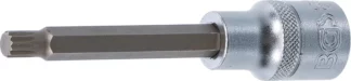 Douille à embouts | longueur 100 mm | 12,5 mm (1/2") | denture multiple intérieure (pour XZN) M8