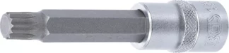 Douille à embouts | longueur 100 mm | 12,5 mm (1/2") | denture multiple intérieure (pour XZN) M12