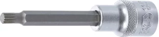 Douille à embouts | longueur 100 mm | 12,5 mm (1/2") | denture multiple intérieure (pour XZN) M7