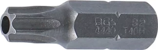Embout | Longueur 30 mm | 8 mm (5/16") | profil T (pour Torx) avec perçage T40