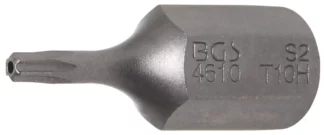 Embout | Longueur 30 mm | 10 mm (3/8") | profil T (pour Torx) avec perçage T10