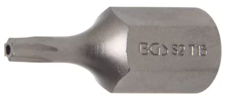 Embout | Longueur 30 mm | 10 mm (3/8") | profil T (pour Torx) avec perçage T15