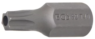 Embout | Longueur 30 mm | 10 mm (3/8") | profil T (pour Torx) avec perçage T40