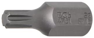 Embout | Longueur 30 mm | 10 mm (3/8") | profil cannelé (pour RIBE) M6