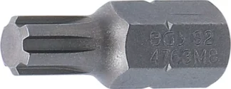 Embout | Longueur 30 mm | 10 mm (3/8") | profil cannelé (pour RIBE) M8