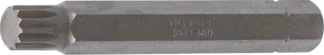 Embout | Longueur 75 mm | 10 mm (3/8") | denture multiple intérieure (pour XZN) M10