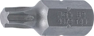 Embout | Longueur 30 mm | 10 mm (3/8") | profil T (pour Torx) T40
