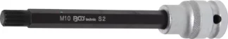Douille à embouts | longueur 140 mm | 12,5 mm (1/2") | denture multiple intérieure (pour XZN) M10