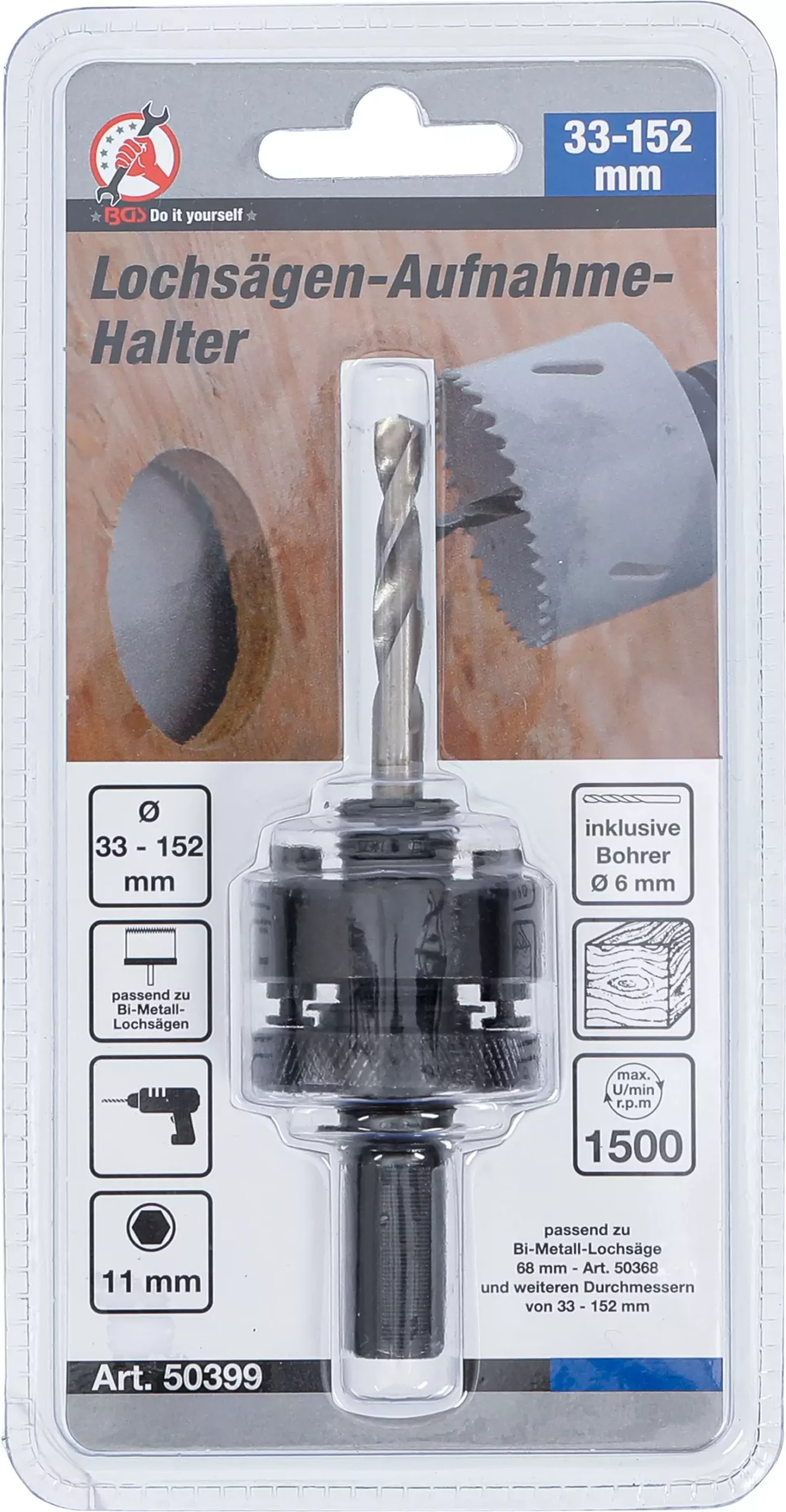Réceptacle-support pour scies-cloches | avec foret de centrage – Image 5