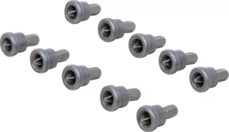 Jeu d’embouts avec butée de profondeur | pour plaques de carton-plâtre | hexagone mâle 6,3 mm (1/4") | cruciforme PH2 | 10 pièces