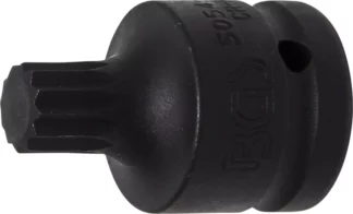Douille à embouts à choc | longueur 55 mm | 20 mm (3/4") | denture multiple intérieure (pour XZN) M16