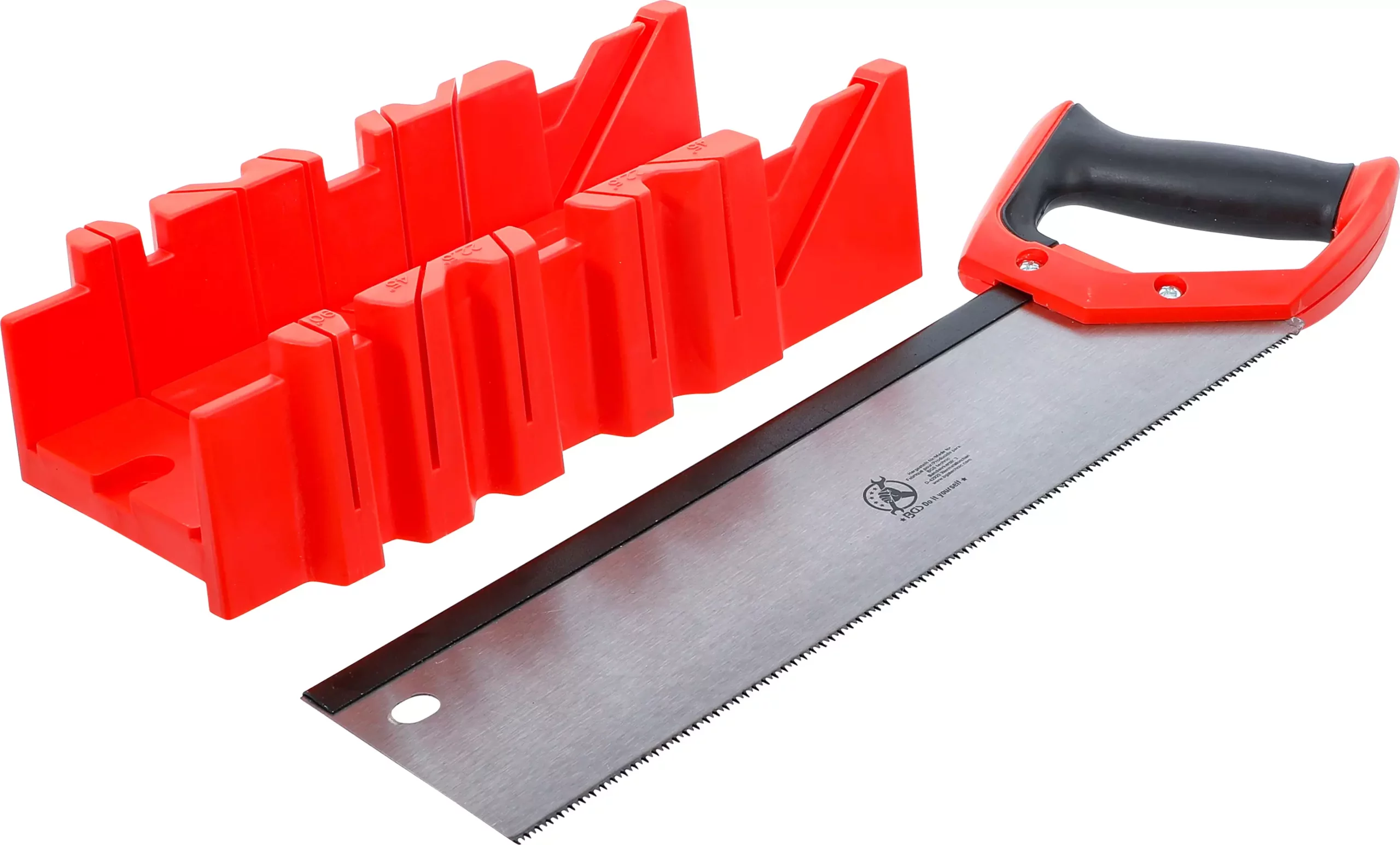 Boîte à onglets matière plastique | 300 x 130 x 80 mm | avec scie à dos – Image 3