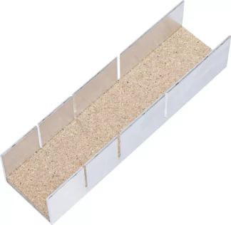 Boîte à onglets aluminium | 245 x 65 x 55 mm