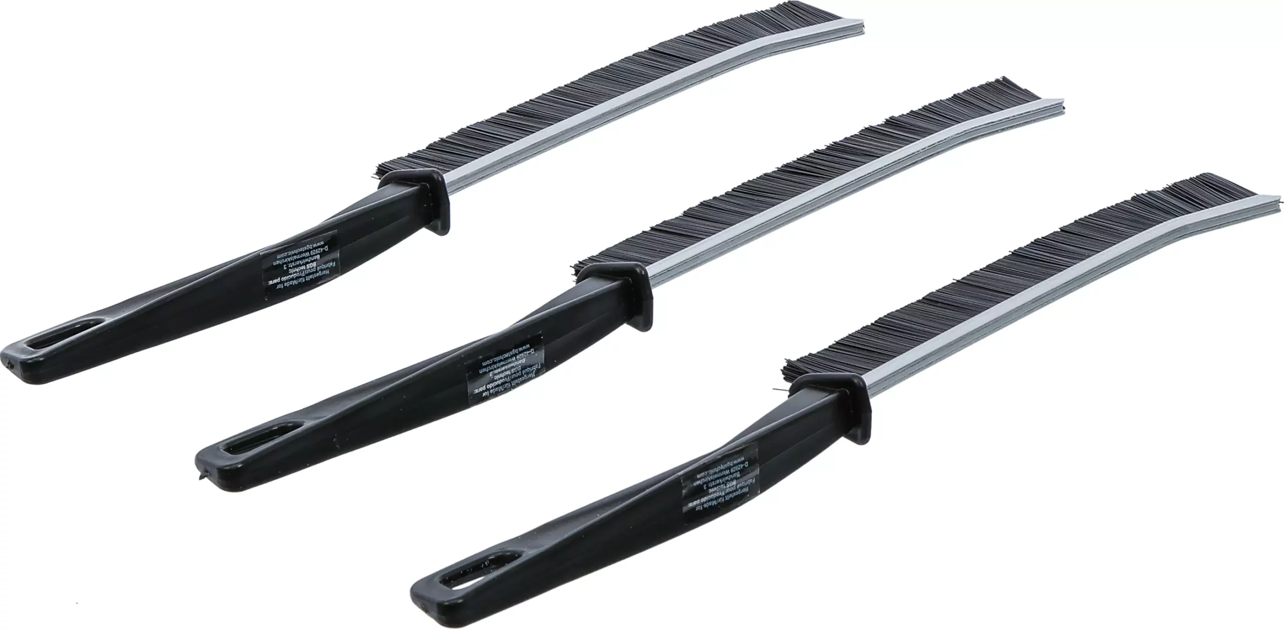 Jeu de brosses d'angle de nettoyage à soies dures | 230 mm | 3 pcs. – Image 2