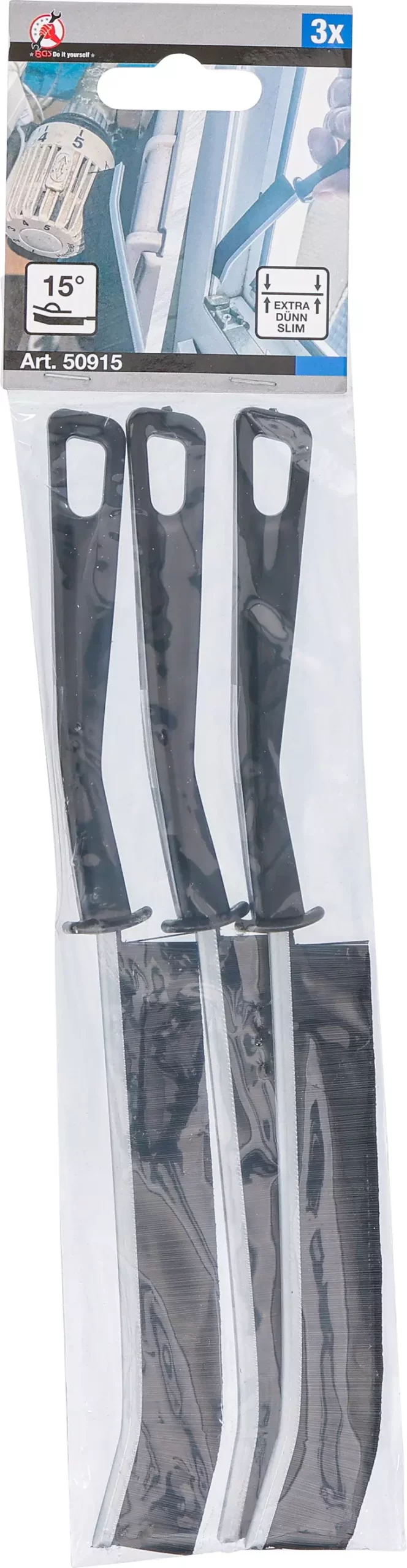 Jeu de brosses d'angle de nettoyage à soies dures | 230 mm | 3 pcs. – Image 4