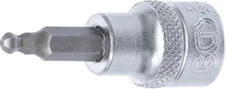 Douille à embouts | 10 mm (3/8") | six pans intérieurs avec tête sphérique 4 mm