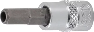 Douille à embouts | Empreinte carré femelle 6,3 mm (1/4") | six pans femelle avec alésage 6 mm