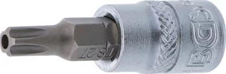 Douille à embouts | 6,3 mm (1/4") | profil TS (pour Torx Plus) avec perçage TS27