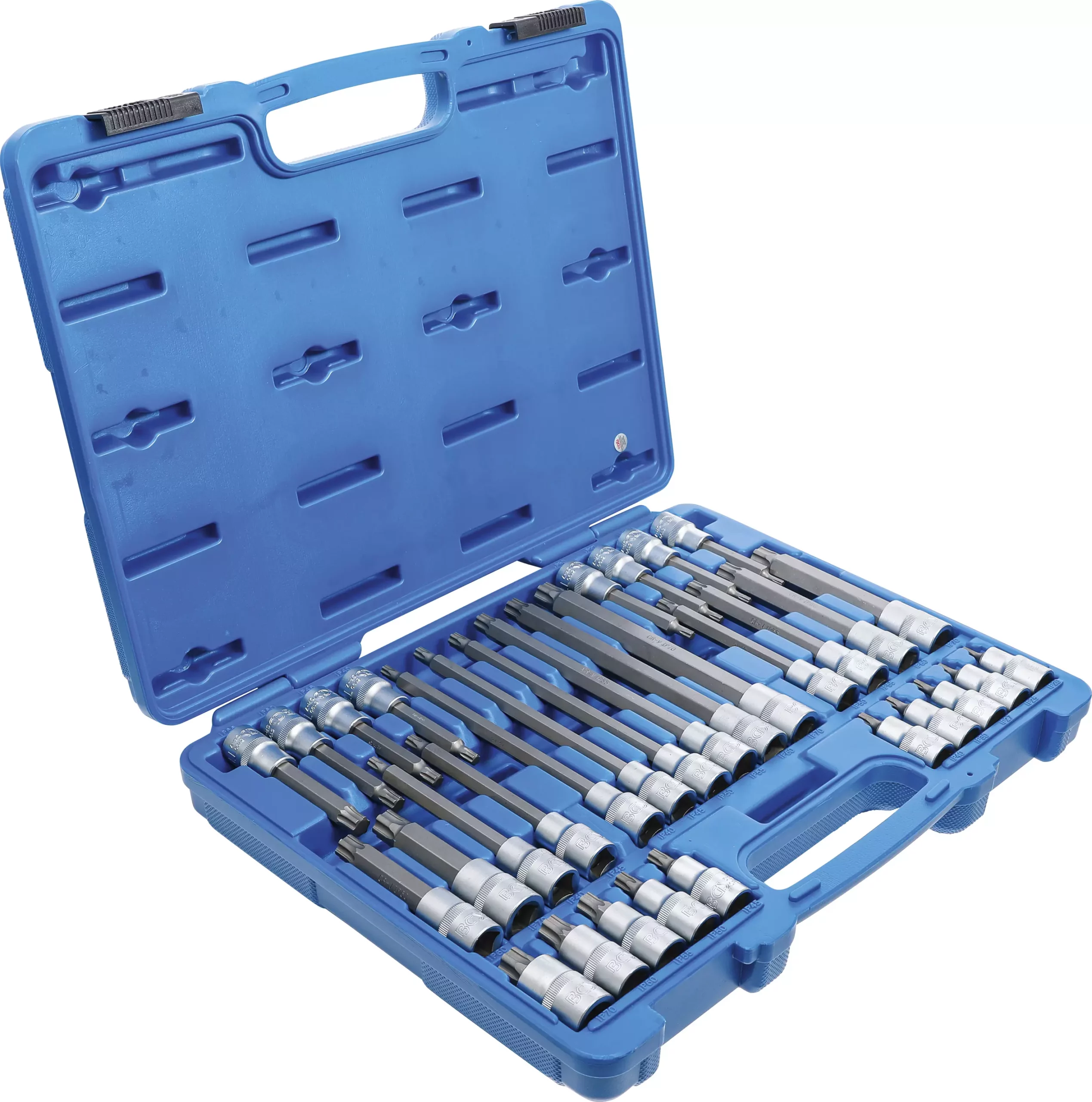 Jeu de douilles à embouts | 12,5 mm (1/2") | Profil TP (pour Torx Plus) TP20 - TP70 | 32 pièces – Image 2