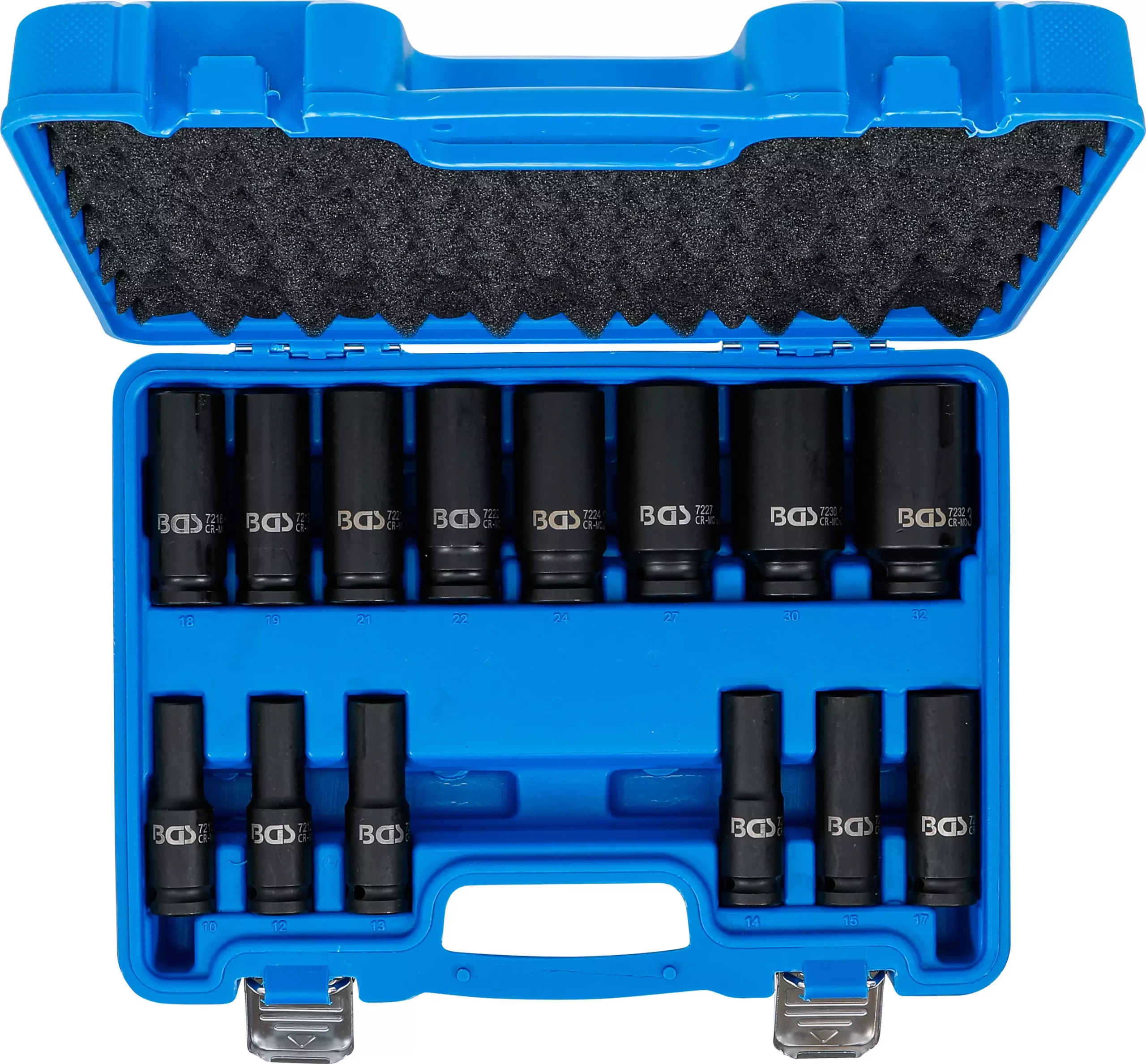 Jeu de douilles à choc, six pans | 12,5 mm (1/2") | 10 - 32 mm | 14 pièces – Image 4