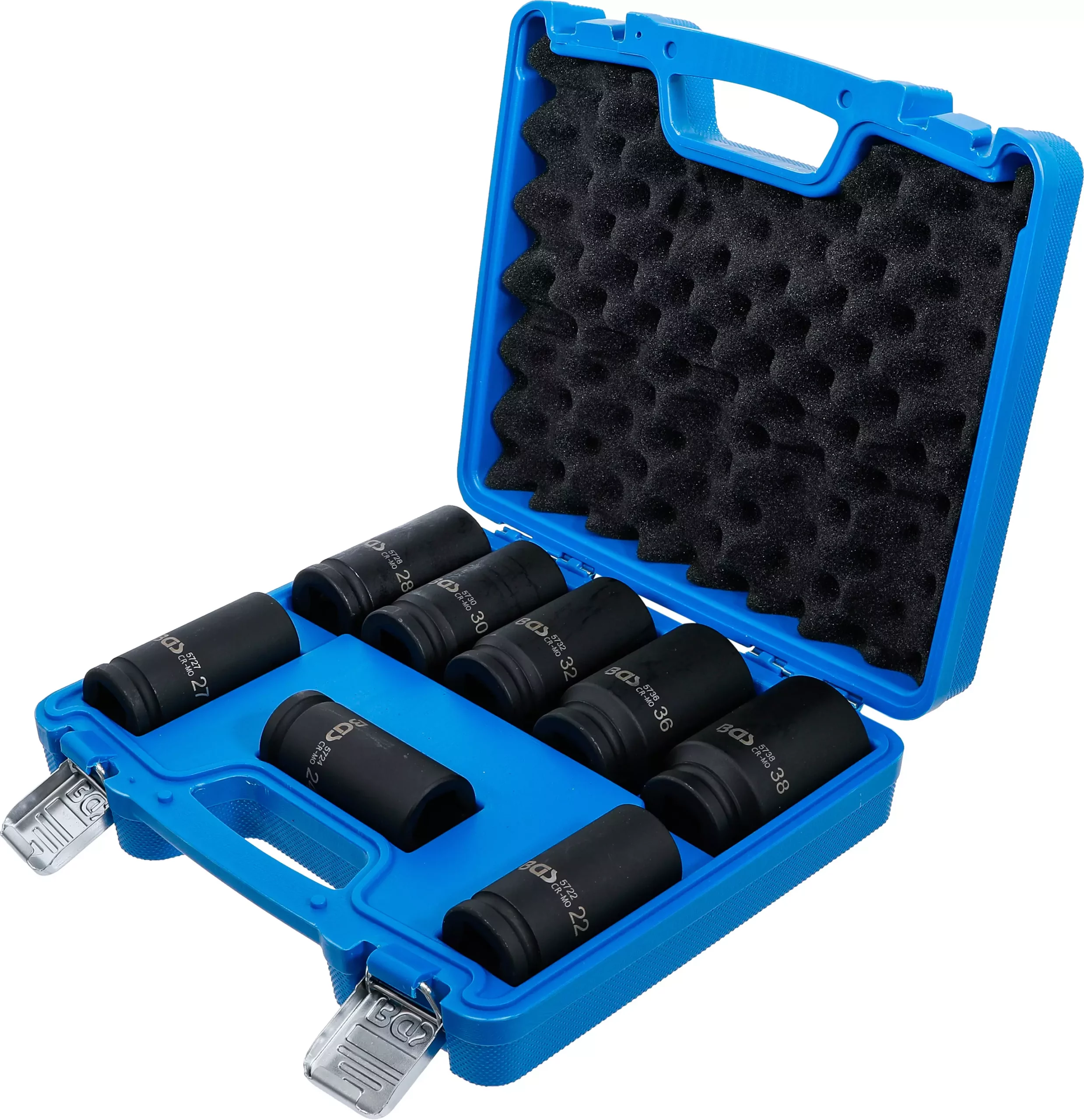 Jeu de douilles à choc, extra longues | 20 mm (3/4") | 22 - 38 mm | 8 pièces – Image 3