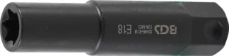 Douille de clé à douilles, profil E, extra longue | 22 mm | E18