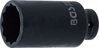 Douille à choc, douze pans, longue | 12,5 mm (1/2") | 32 mm