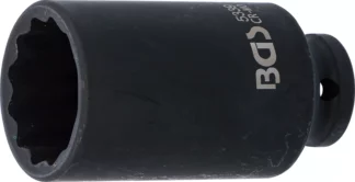 Douille à choc, douze pans, longue | 12,5 mm (1/2") | 33 mm