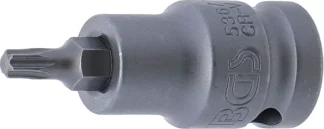 Douille à embouts à choc | longueur 55 mm | 12,5 mm (1/2") | profil T (pour Torx) T27