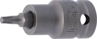 Douille à embouts à choc | longueur 55 mm | 12,5 mm (1/2") | profil T (pour Torx) T25