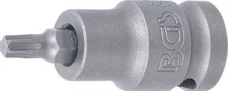 Douille à embouts à choc | longueur 55 mm | 12,5 mm (1/2") | profil T (pour Torx) T30