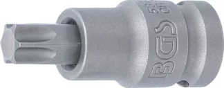 Douille à embouts à choc | longueur 55 mm | 12,5 mm (1/2") | profil T (pour Torx) T55
