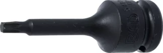 Douille à embouts à choc | longueur 75 mm | 12,5 mm (1/2") | profil T (pour Torx) T30