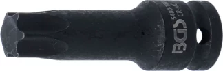 Douille à embouts à choc | longueur 75 mm | 12,5 mm (1/2") | profil T (pour Torx) T80