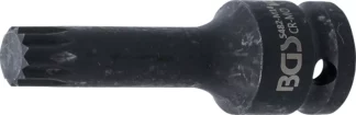 Douille à embouts à choc | longueur 78 mm | 12,5 mm (1/2") | denture multiple intérieure (pour XZN) M14