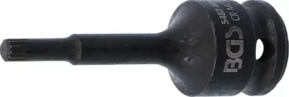 Douille à embouts à choc | longueur 75 mm | 12,5 mm (1/2") | denture multiple intérieure (pour XZN) M5