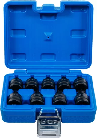Douille à embouts à choc | 12,5 mm (1/2") | profil T (pour Torx) T20 - T70 | 9 pièces