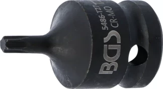 Douille à embouts à choc | longueur 42 mm | 12,5 mm (1/2") | profil T (pour Torx) T27