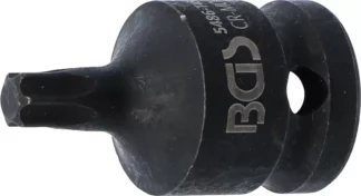 Douille à embouts à choc | longueur 42 mm | 12,5 mm (1/2") | profil T (pour Torx) T45