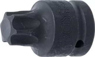 Douille à embouts de puissance | longueur 60 mm | 20 mm (3/4") | Profil T (pour Torx) T100