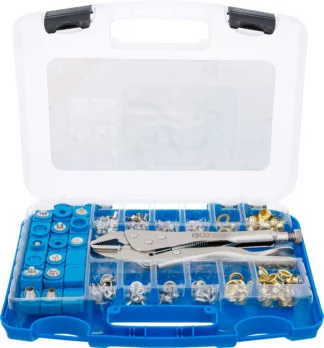 Assortiment pince grip et oeillets | 275 pièces