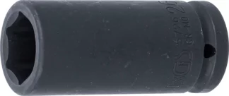 Douille à choc, six pans, longue | 20 mm (3/4") | 26 mm
