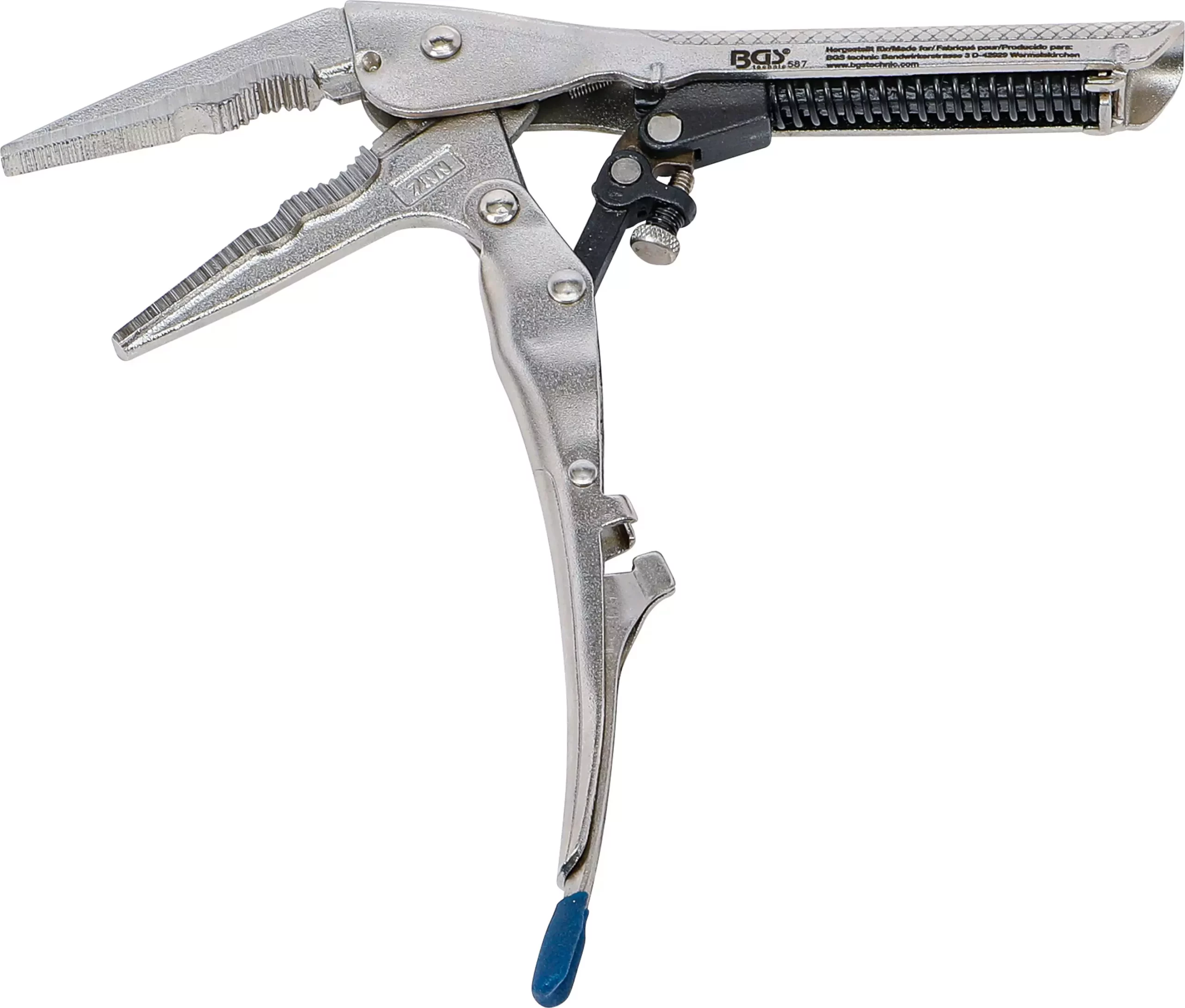 Pince étau à longs becs automatique | 190 mm